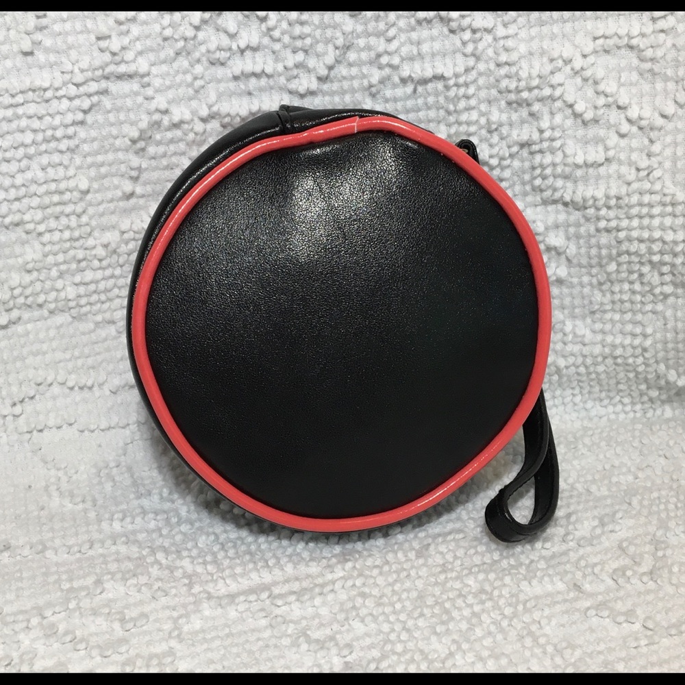 Guess Round Vegan Leather Wristlet - Picture 2 of 9